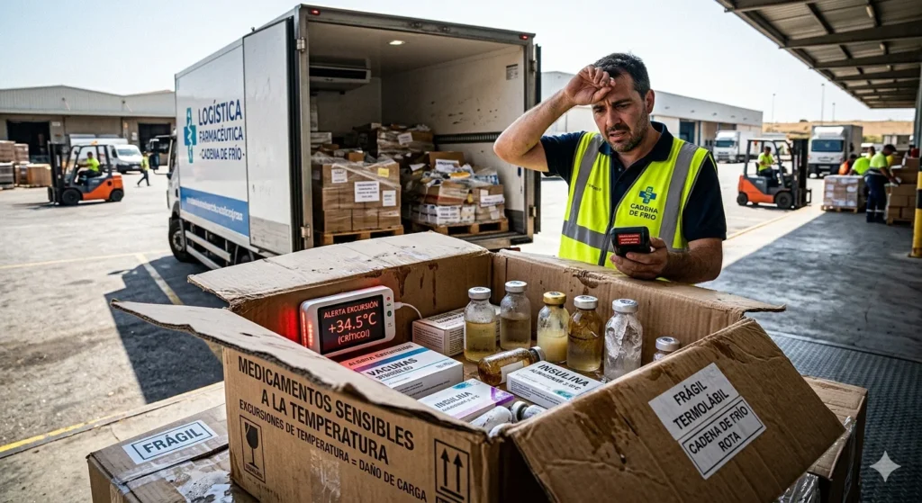 ¿Qué es una excursión de temperatura? Riesgos en transporte